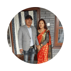 Bindu and Neru work as Street-2-School Home Parents for Himalayan Life